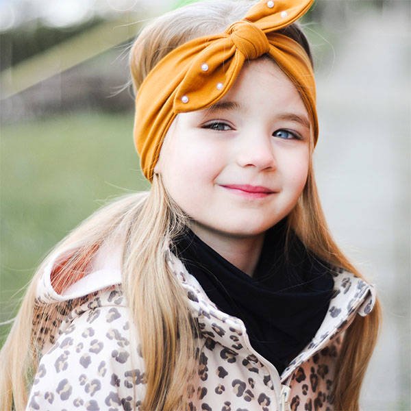 Herbst und Frühlings Stirnband für Mädchen Honig Helenka