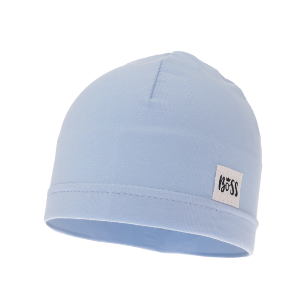 Herbst und Frühlingsmütze für Jungen Light blue Niki