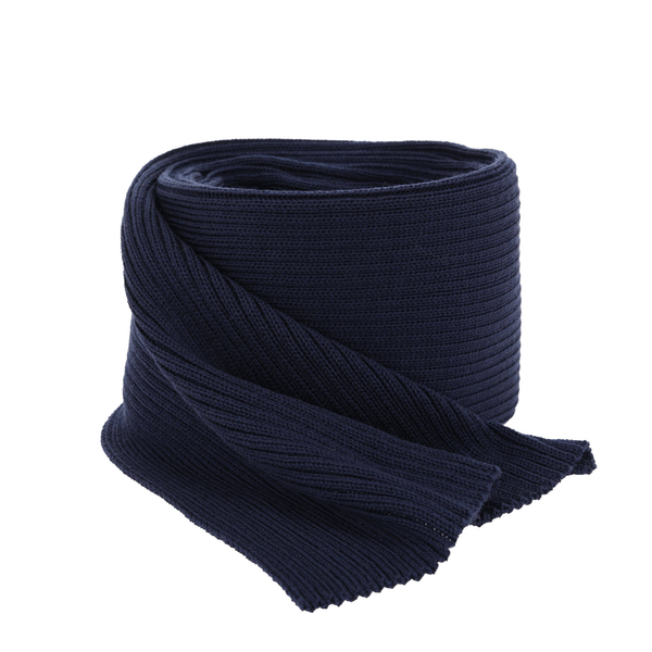 Schlauchschal Herren 100% extrafeine Merinowolle Navy Blau Brayan