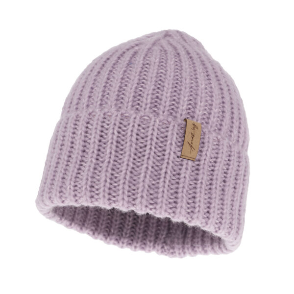 Wintermütze Damen Violett Caro