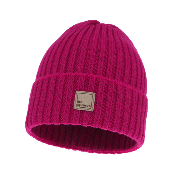 Wintermütze Damen aus Merinowolle Rosa Benedetta