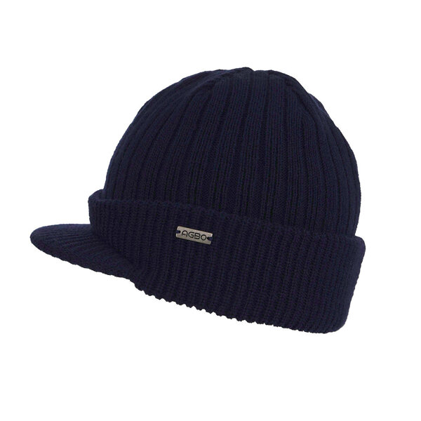 Wintermütze Herren Navy Blau Taker