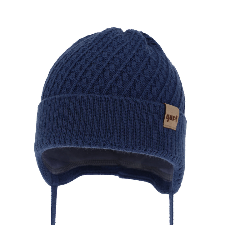 Herbst und Frühlingsmütze für Jungen Navy Blau David