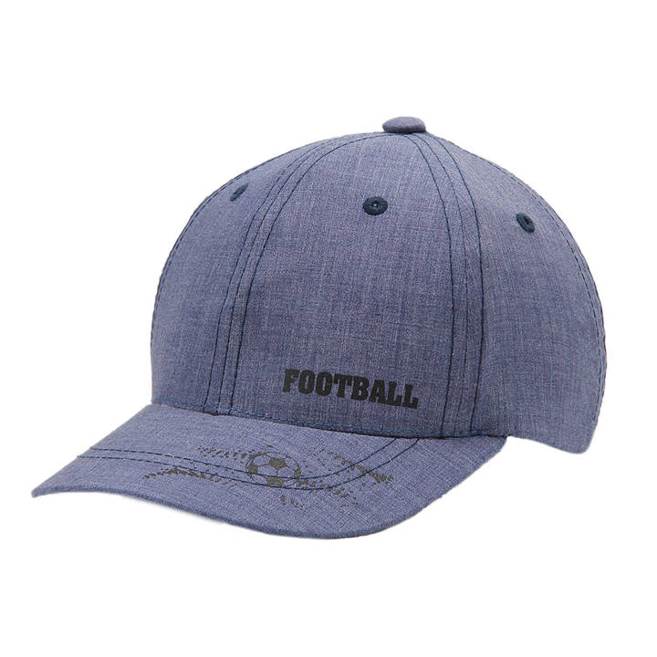 Mütze mit Schirm für Jungen Blau Football