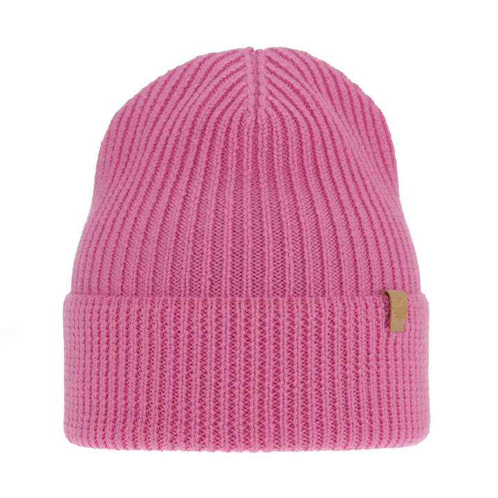 Wintermütze Damen 100% extrafeine Merinowolle Rosa Isla