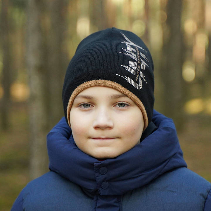 Wintermütze Jungen Schwarz Legion