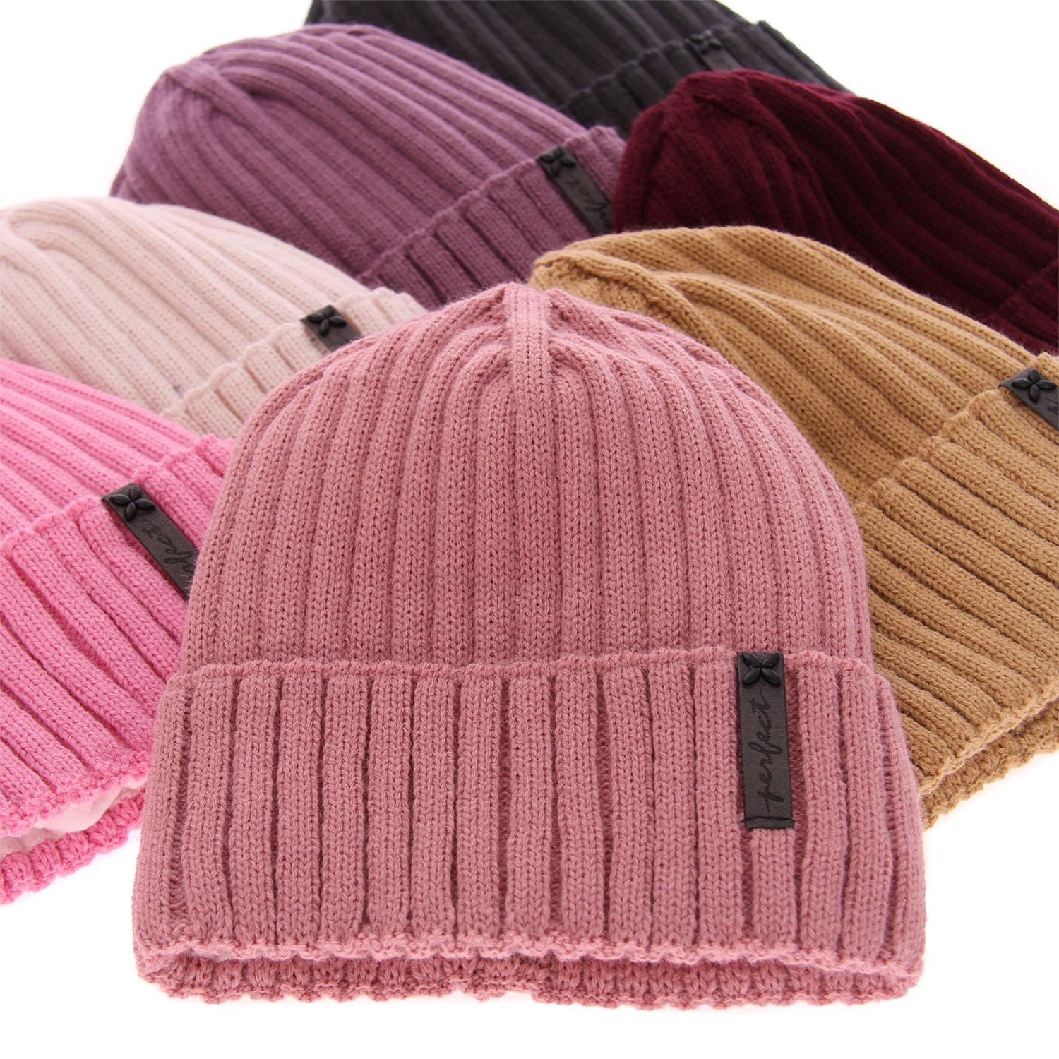 Wintermütze Damen Schwarz Parisa