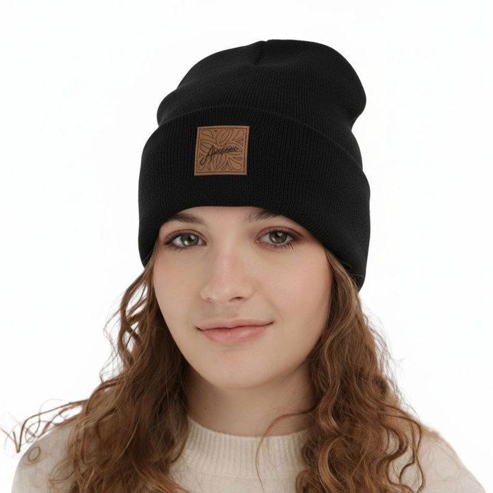 Wintermütze für Mädchen Schwarz Bellona