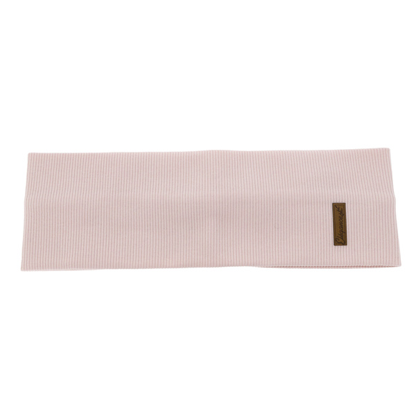 Herbst- und Frühlingsstirnband Damen, Rosa, aus Baumwolle Sharon