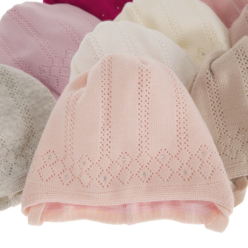 Herbst und Frühlingsmütze für Mädchen Rosa Antila