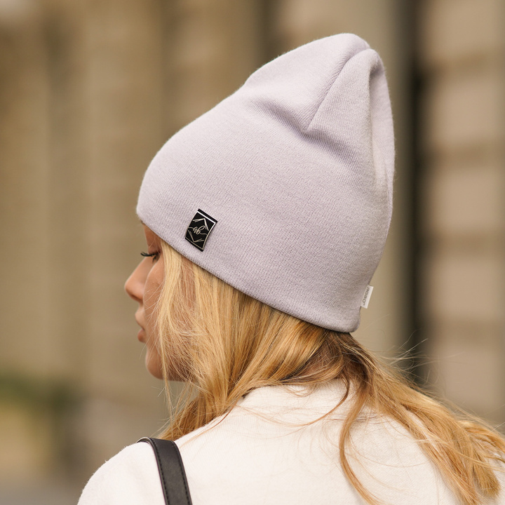 Herbst und Frühlingsmütze Damen Violett Rubina