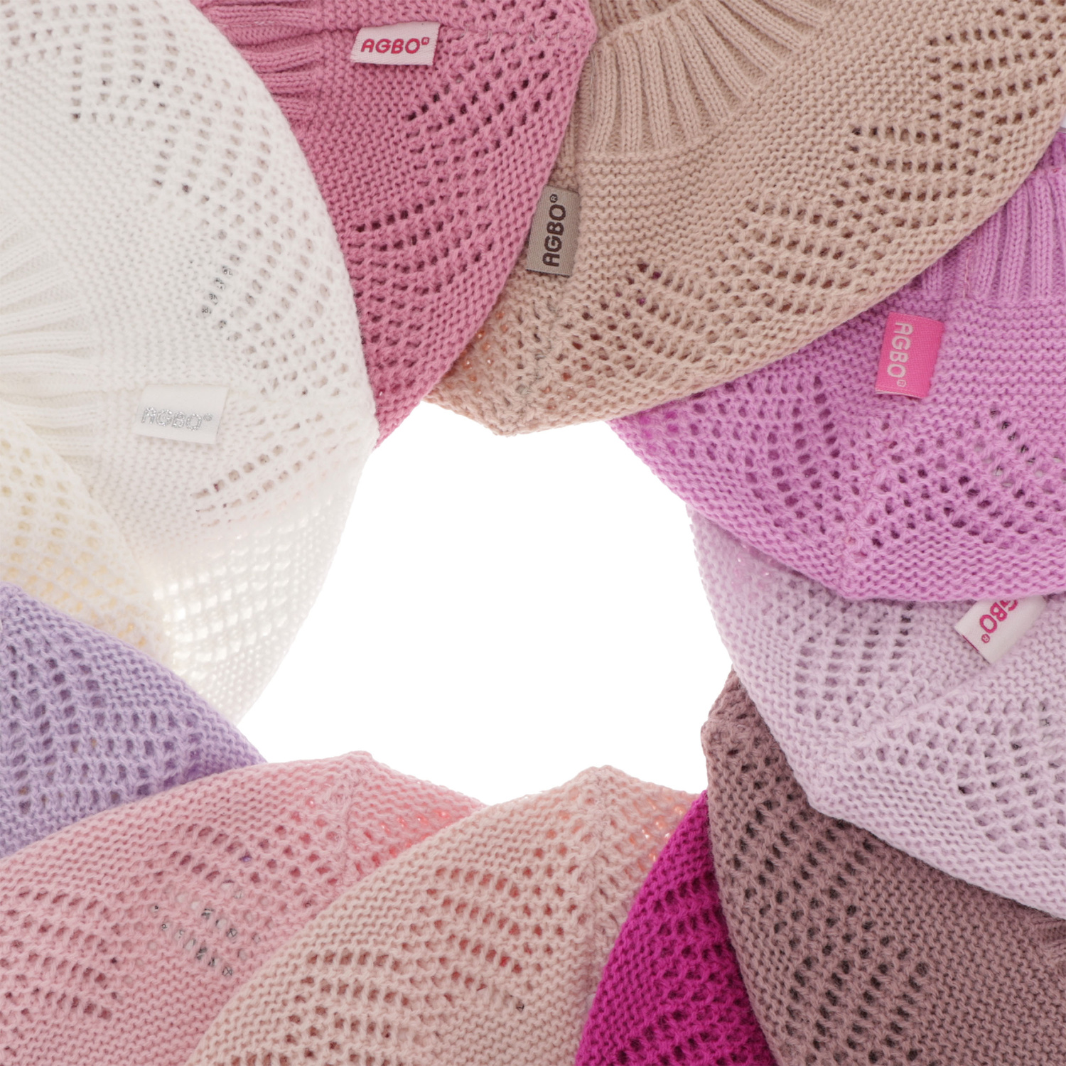 Herbst und Frühlingsmütze für Mädchen Rosa Filadelfia