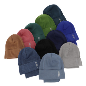 Herbst und Frühlingsset Jungen: Mütze und Schlauchschal Navy Blau Timothe