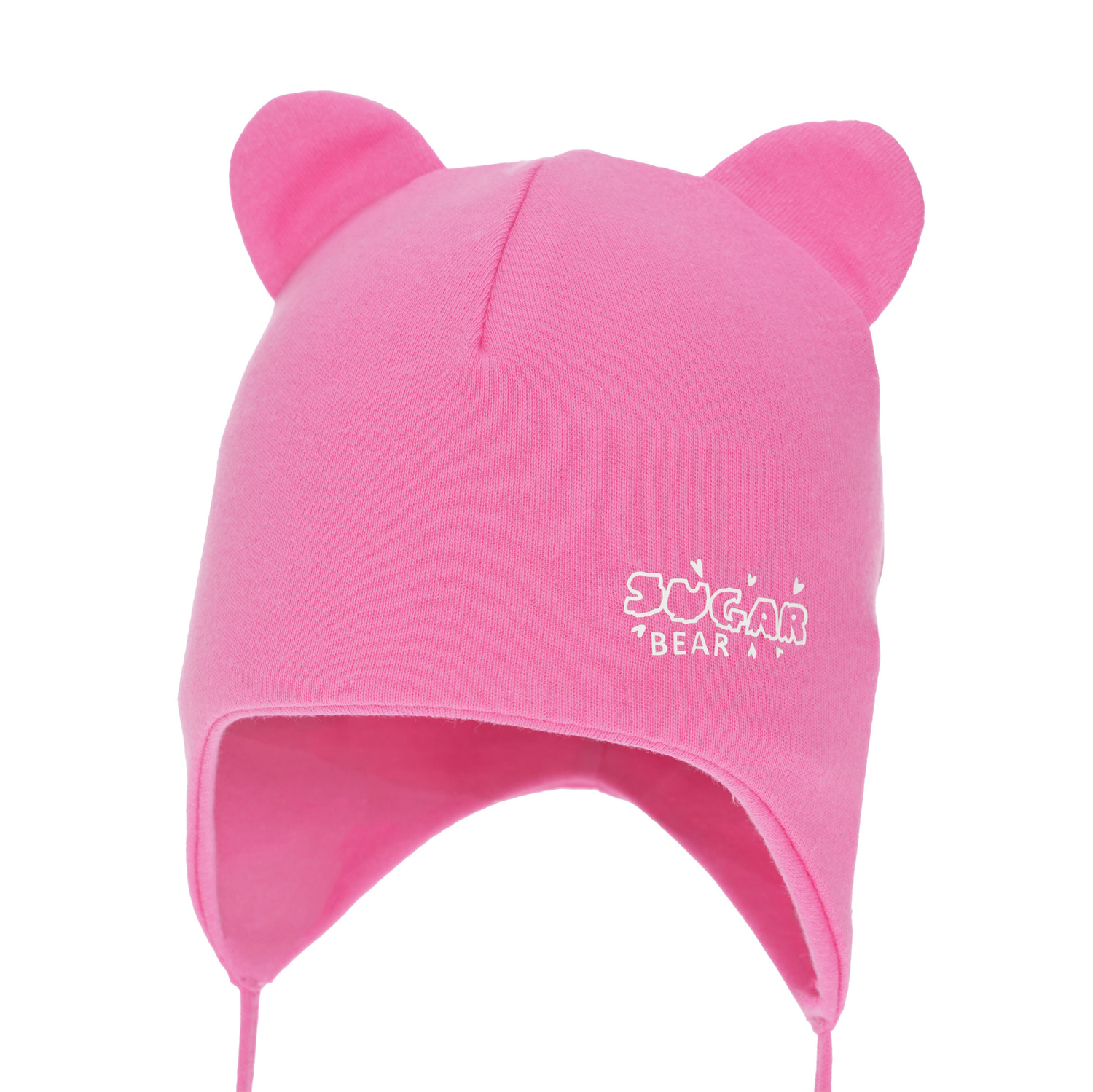 Herbst und Frühlingsmütze für Mädchen, rosa, aus Baumwolle, zum Binden, Kelda