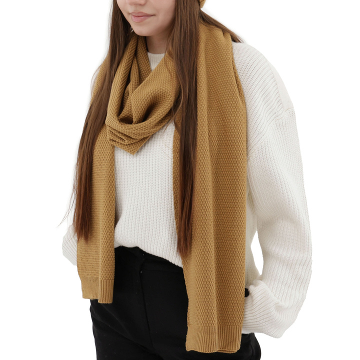 Schlauchschal Damen Camel Agora