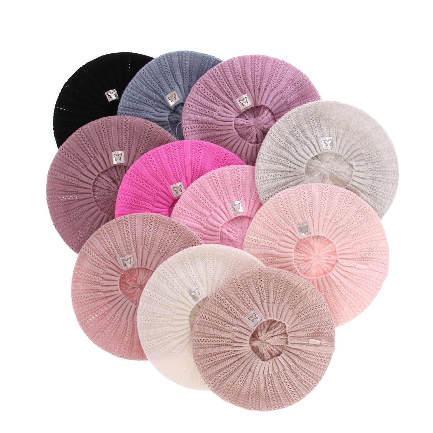 Herbst und Frühlingsmütze für Mädchen Blau Luina