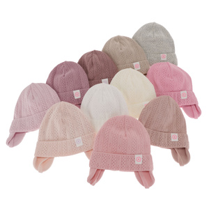 Herbst und Frühlingsmütze für Mädchen Rosa Lucrezia