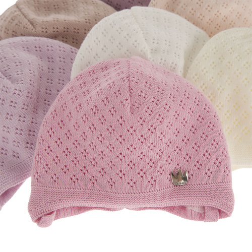 Herbst und Frühlingsmütze für Mädchen Violett Lidia