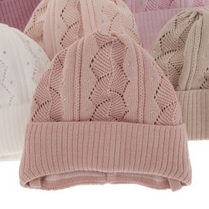 Herbst und Frühlingsmütze für Mädchen Rosa Marinetta