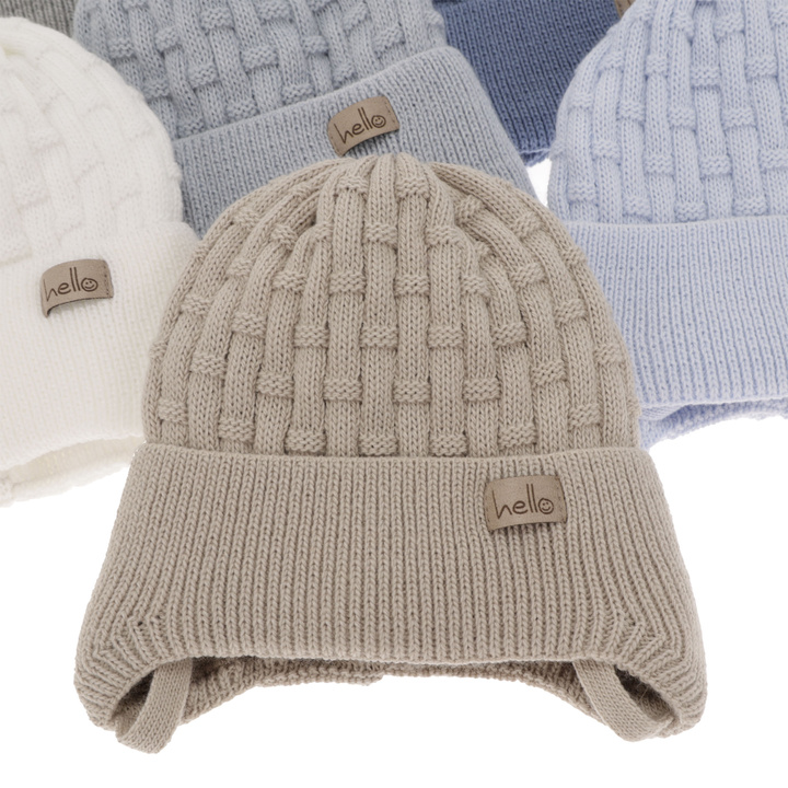 Herbst und Frühlingsmütze für Jungen Blau Farad