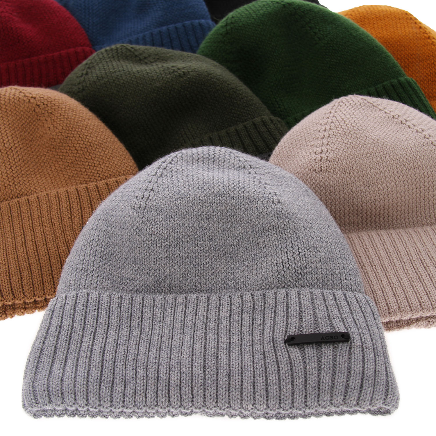 Wintermütze Herren aus Merinowolle in Beige Henk