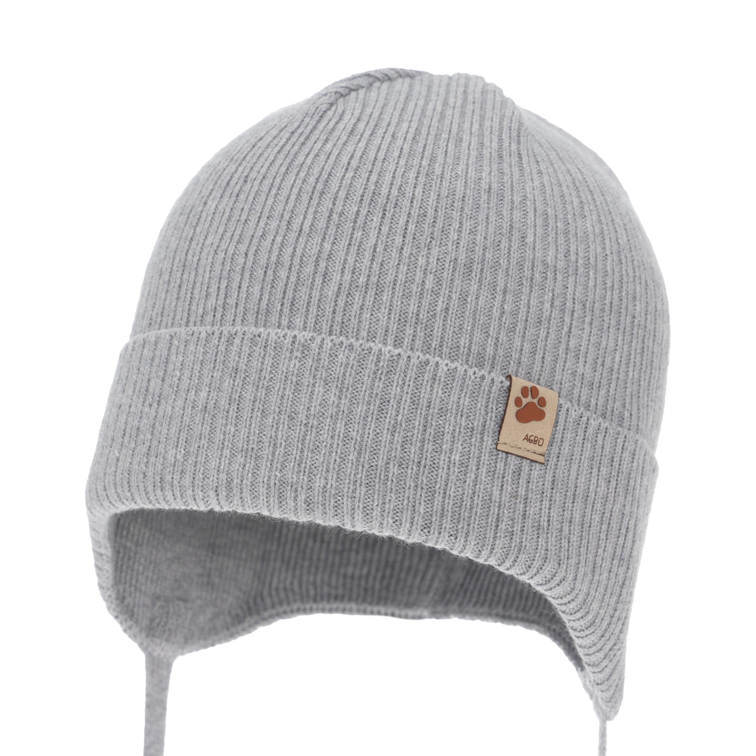 Herbst und Frühlingsmütze für Jungen, grau, gebunden, 100% Baumwolle, Elmar