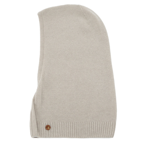 Sturmhaube Herbst, Winter, Damen, beige, Merinowolle mit Kaschmir, Kiruna