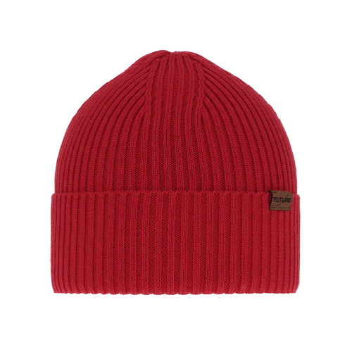 Herrenmütze Frühling- Winter, mit Baumwolle, Rot Moss