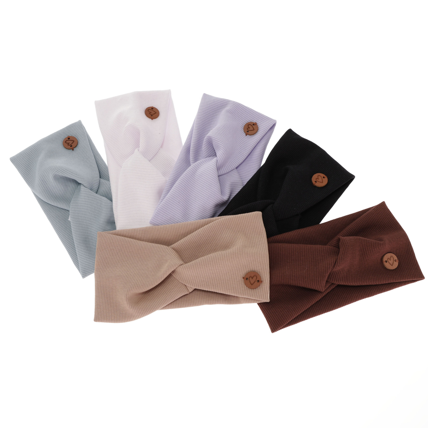 Herbst und Frühlings Stirnband für Mädchen Beige Kasjana