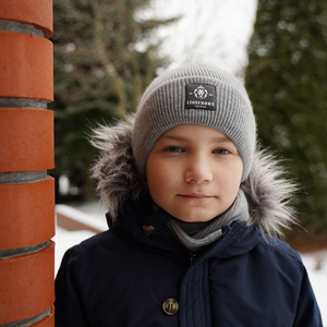 Winterset Jungen: Mütze und Schlauchschal Khaki Santiago