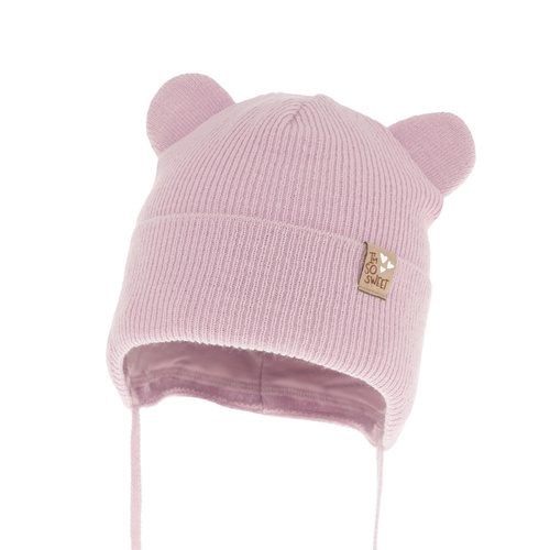 Herbst und Frühlingsmütze für Mädchen Violett Noemi