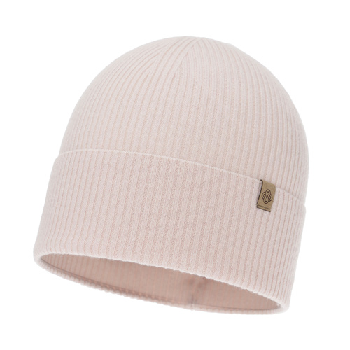 Herbst und Frühlingsmütze Damen, hellrosa, mit Merinowolle und Kaschmir, Alineta