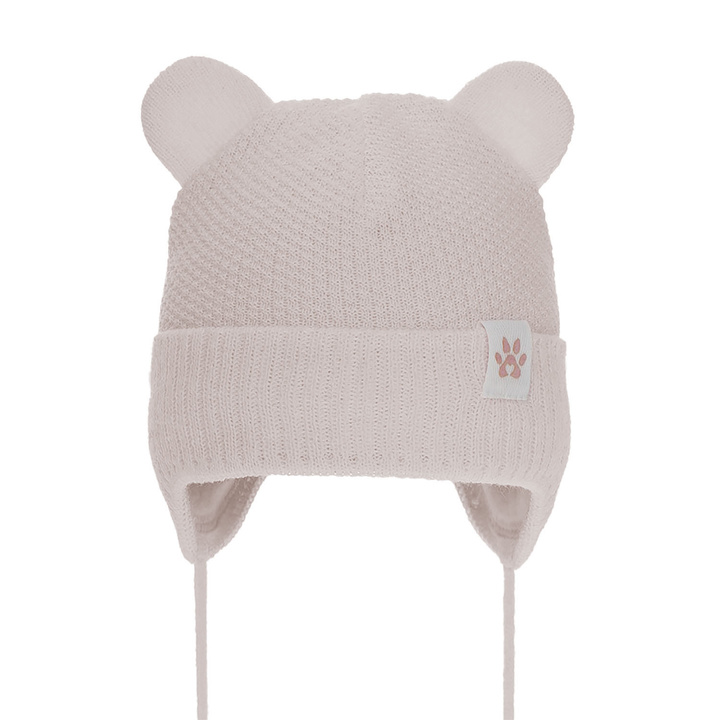 Wintermütze für Mädchen Beige Lala