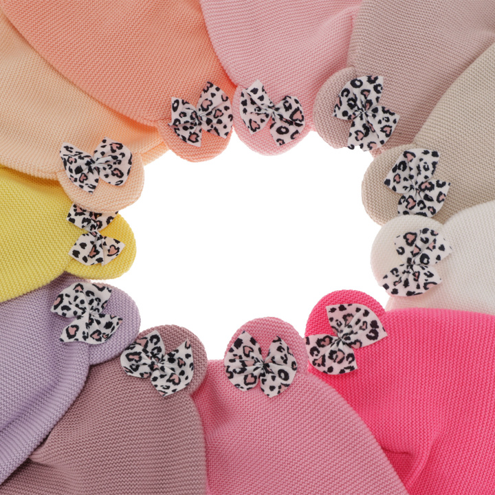 Herbst und Frühlingsset Mädchen: Mütze und Schlauchschal Violett Nicolette