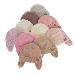 Herbst und Frühlingsmütze für Mädchen Rosa Solana
