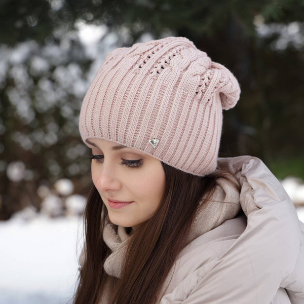 Wintermütze Damen Rosa Sarysa