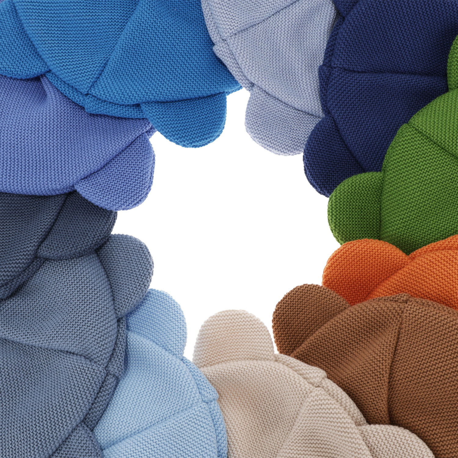 Herbst und Frühlingsset Jungen: Mütze und Schlauchschal, mit Baumwolle, Blau Ludvic