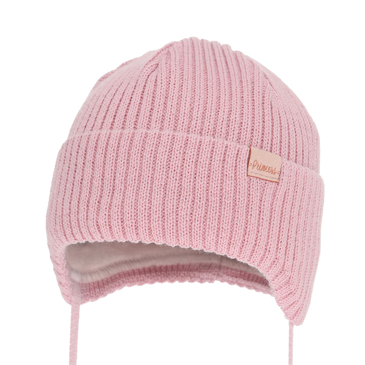 Wintermütze für Mädchen, rosa, , mit Merinowolle, Punia