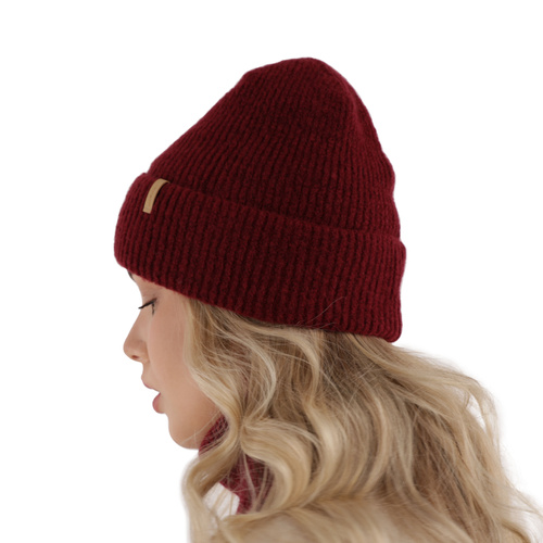 Winterset für Mädchen: Mütze und Schlauchschal in Rosa Edila