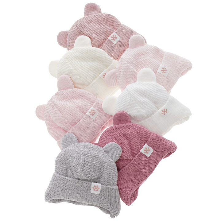 Wintermütze für Mädchen Beige Lala