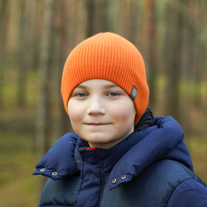 Wintermütze Jungen Grau Imbir