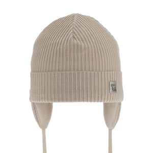 Herbst und Frühlingsmütze für Mädchen Beige Amaya
