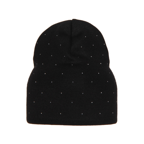 Herbst und Frühlingsmütze Damen Schwarz Grecja