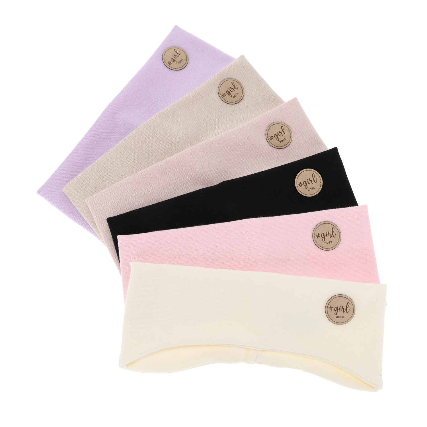 Herbst und Frühlings Stirnband für Mädchen, Schwarz Maranta