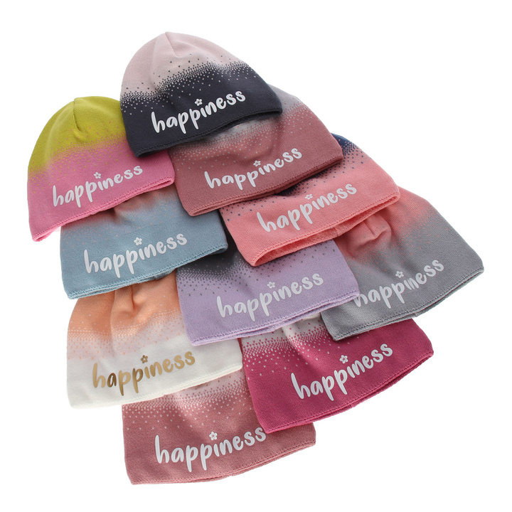 Herbst und Wintermütze für Mädchen Rosa Lana
