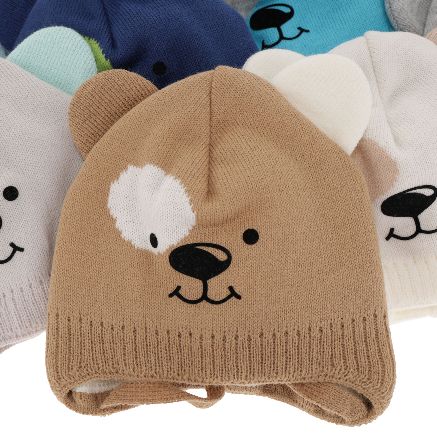 Herbst und Frühlingsmütze für Jungen Weiß Kasper