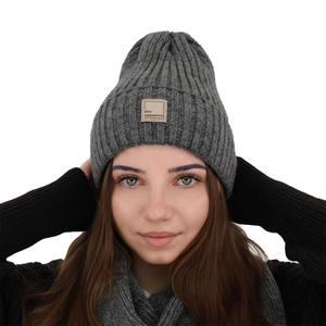 Wintermütze Damen aus Merinowolle Rosa Benedetta