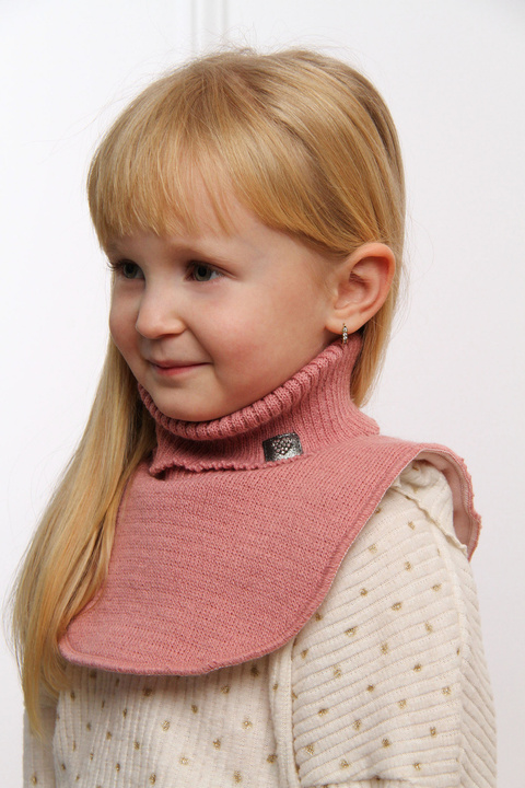 Schlauchschal für Mädchen Beige Rafa
