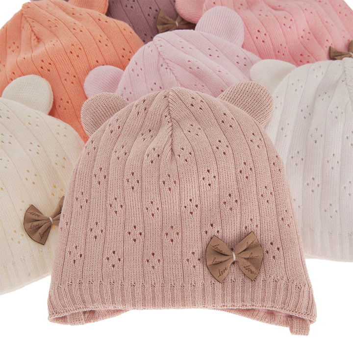 Herbst und Frühlingsmütze für Mädchen Rosa Lotta