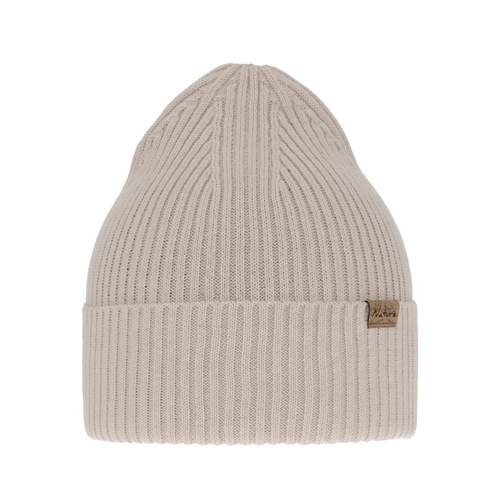 Damenmütze Frühling- Winter, mit Baumwolle, Beige Messina